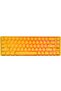لوحة مفاتيح الألعاب الميكانيكية One 3 Yellow Ducky SF 65% Cherry Blue Key