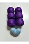 8 Koton Perle Etamin Rococo Brazilian Embroidery Floss Set of Six Purple - 4