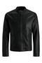 JACK&JONES12182461 2 POCKET ON ZIPPERED LEATHER JACKET - 7