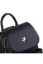 Women's Backpack Double Eyed Sports Bag (23X26X14 cm) Black Dona - 3