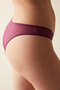 V Cut Purple Brazilian Panties - 2