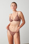Multicolored Leo Wire Bikini Top - 2