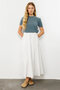 Pleated White Skirt - 4