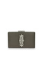 Anthracite Gray Evening Dress Bag Silver Stone Non-Scratch Satin Textured Chain Strap Pack Wedding 2026 Special Series