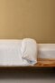 White Pearl Duvet Cover Set Single - Microfiber Striped 98Tel - 7
