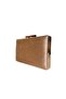 Rosegold Color Glitter Evening Dress Bag Evening Bag Purse - 2