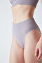 Seamless Rising Waist Slip Panties - 3