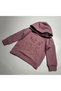 Girl's Sweatshirt New York Embroidered Hooded Dried Rose - 5