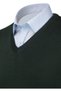 Men's V-Neck Knitwear Nefti Sweater Patterned Colorful Winter Steel Knit Classic Fit - 4