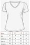 Women's Basic V-Neck T-Shirt, Ribbed Camisole Fabric Blouse - 8