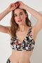 Multicolored Women's Juliet Hot Bikini Top - 3