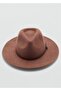 Decorative Stripe Wool Hat
