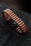 Natural Stone Bracelet, Orange Agate Cylinder Bracelet, Men's Bracelet, Women's Bracelet, Gift Bracelet