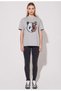 Panda Printed Oversize Cotton Tshirt, Trend Fashion T-Shirt - 2