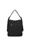 Women's Backpack and Shoulder Bag 1205 Black - 6