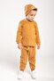 Cotton Ribbed 3-Piece Set Baby and Kids Set Orange - 6