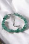 Aventurine Bracelet Aventurine Stone Bracelet Flexible Cord Fits Any Wrist Natural Stone Bracelet