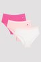 Multicolored Girl's Groovy 3-Piece Hipster Panties