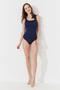 Basic Frame Swimsuit - 5
