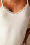 Wool Lace Wool Undershirt - 4