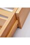 حامل ملعقة درج قابل للفتح مقاس 38x3 من الخيزران - 4