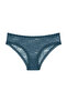 Petrol Blue Desire High Waist Brazilian Panties