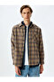 Long Sleeve Pocket Cotton Blended Lumberjack Shirt - 3