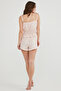 Pinky Ditsy Tank Top Shorts Pajama Set - 5
