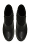 166675 .Sz4Pr Women's Black Wedge Heel Boots - 4