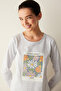 Base Hope Pants Gray Pajama Set - 2