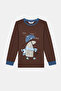 Cotton Boy's Hedgedog 2-Piece Multicolor Pajama Set - 4