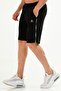 Black Regular Cotton Side Pocket Men's Shorts Xe0147
