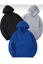 3-Piece Hoodie Set Sweatshirt Without Print Hoodie