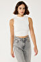 Full Stone Covered T-Shirt with Back Lacing Detail on the Front