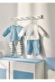 Baby Boy 4-Piece Top and Bottom Set Blue 2623