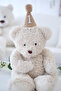 New Season Straw Retro Cream Brown Lace Detailed Pompom Mini 1 Year Old Hat Crown - 4