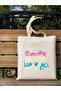 Breathe Smile Let It Go, Tote Bag, Y2K Pinterest Retro Unisex Tote Bag - 2