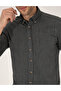 Khaki Slim Fit Long Sleeve Shirt 50266232-Vr027 - 6