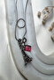 Steel Necklace Travel Lovers Paris Eiffel Tower Glasses Camera Design Silver Color - 4