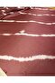 Claret Red Ecru Thin Jersey - 140 cm in Colors - 5