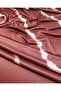 Claret Red Ecru Thin Jersey - 140 cm in Colors - 2