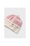 Winter Baby Girl Knitted Blouse with Booties and Pants 3-Piece Set Pink - 6