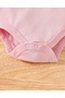 Baby Bodysuit Bodysuit of 4 with Short Sleeves for Girls and Boys (Pink Girl) 3 Months - 4