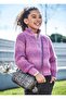 Girl's Knitted Sweater Lilac 7307