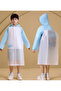 Raincoats for Kids, Reusable Rain Ponchos with Hood and Sleeves Waterproof - 6