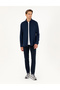 Navy Blue Slim Fit Knitted Shirt 50293240-Vr033 - 4