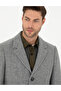Gray Ex. Slim Fit Stamp Coat 50284099-Vr024 - 2
