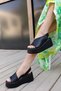 Women's High-Heeled Style Women's Sandals Nica Black