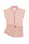 Berries and Stripe Ss Shirt Shorts Pajama Set - 5