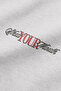 Shut Your Mouth Sırt Printed Hooded Yarı Oversized Sweatshirt Ekru Hoodie 1194 - 4